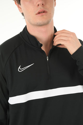 Mock Neck Logo Microfleece Sweatshirt