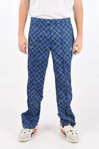 WALES BONNER tartan check track pants