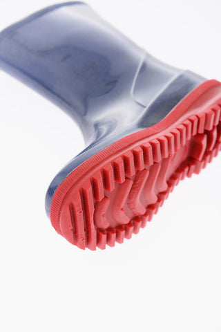 Pvc Wellington boots with track sole