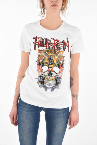 COUTURE EST.1978 skull printed crew-neck t-shirt