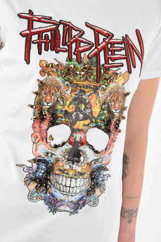 COUTURE EST.1978 skull printed crew-neck t-shirt