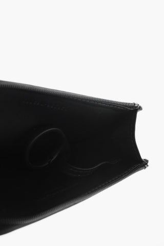 Portacarte in pelle con chiusura zip