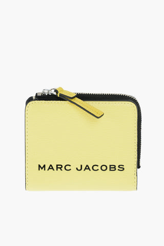 THE MARC JACOBS  leather wallet with zip closure