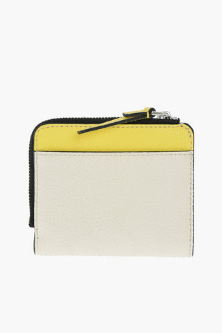 THE MARC JACOBS  leather wallet with zip closure