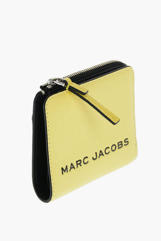 THE MARC JACOBS  leather wallet with zip closure