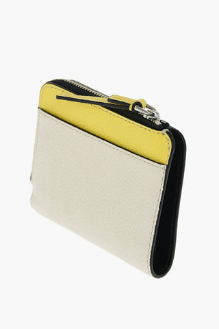 THE MARC JACOBS  leather wallet with zip closure