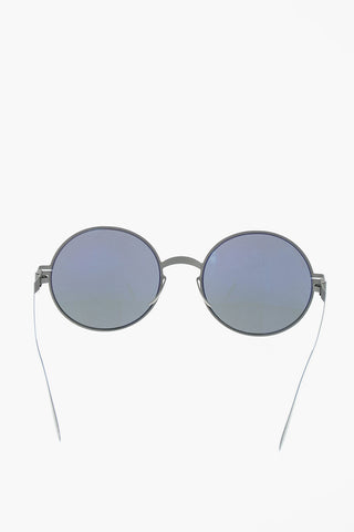 BERNHARD WILLHELM Scarlet flash lenses JANIS round sunglasses