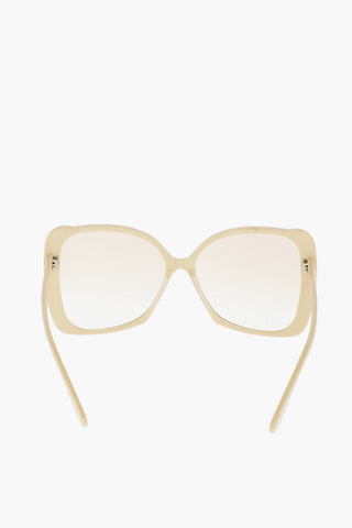 Oversize square-frame sunglasses