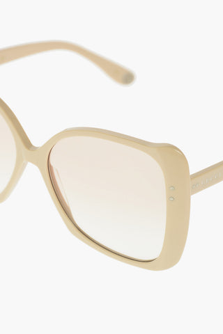 Oversize square-frame sunglasses