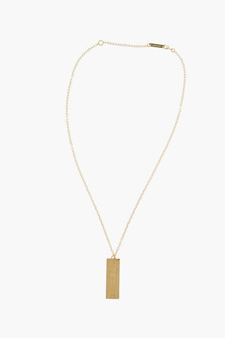 silver OFUDA necklace with pendant