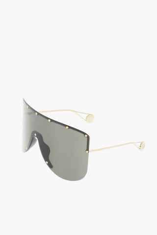mask sunglasses with star rivets