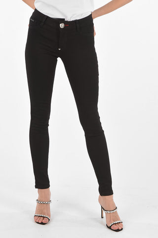 COUTURE Jeggings ANGEL Con ricamo ali 
