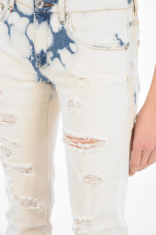 COUTURE Tye-dye Boyfriend Jeans