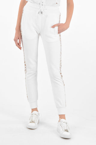 COUTURE EST.1978 Jogger Pants with Side Inserts Cut-out