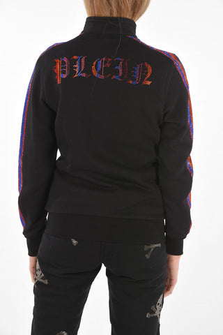 COUTURE EST.1978 Mock Neck Sweatshirt with Front Zip
