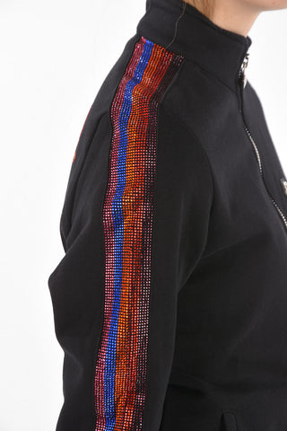 COUTURE EST.1978 Mock Neck Sweatshirt with Front Zip