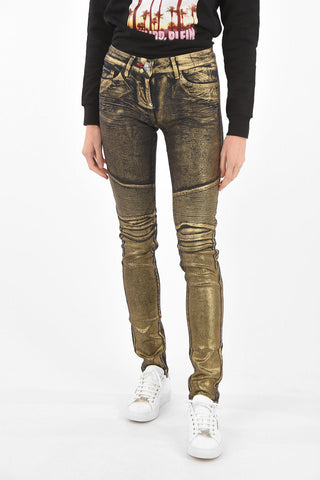 COUTURE Skinny Biker Jeans LET'S DRIVE ME CRAZY
