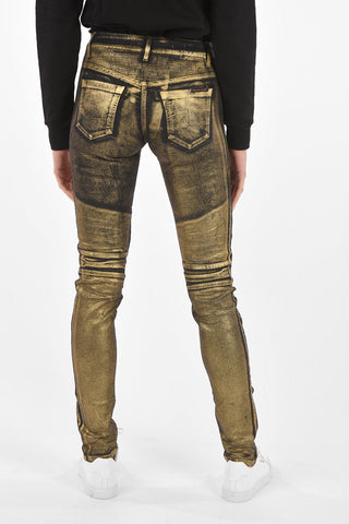 COUTURE Skinny Biker Jeans LET'S DRIVE ME CRAZY