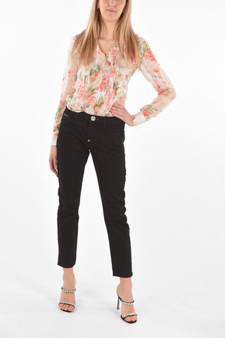 cropped ANGEL boyfriend jeans