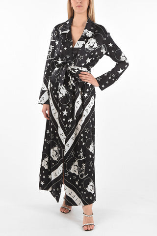 COUTURE EST.1978  printed silk Nightgown