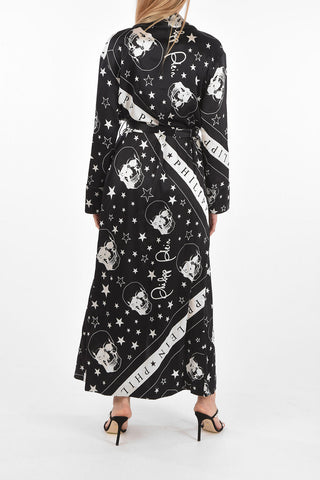 COUTURE EST.1978  printed silk Nightgown