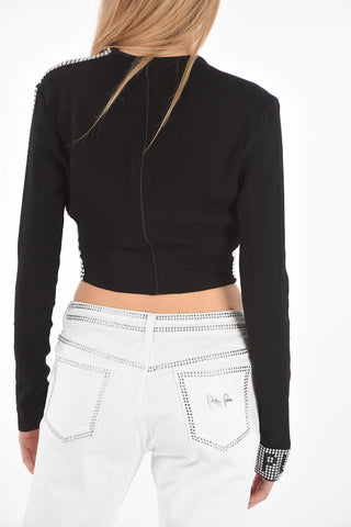 COUTURE EST.1978 Crop Top VERITA con Profili Gioiello