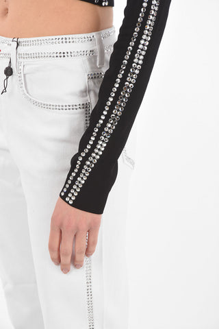 COUTURE EST.1978 Crop Top VERITA con Profili Gioiello
