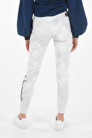 COUTURE Tye-dye Joggers PP1978 with Rhinestoned Logo