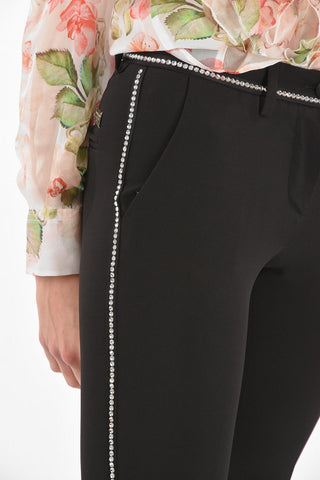 COUTURE EST.1978 Crystal Profile Slim Fit Pants