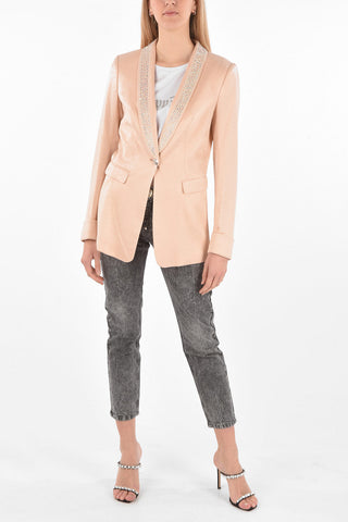 COUTURE Blazer UNDERWATER con Revers in Strass