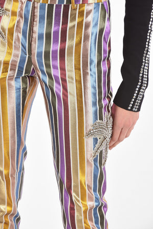 COUTURE EST.1978 multicolor striped ALOHA pants