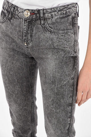 COUTURE Boyfriend Cropped Jeans ANGEL