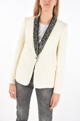 COUTURE Blazer CRYSTAL with Rhinestoned Lapel