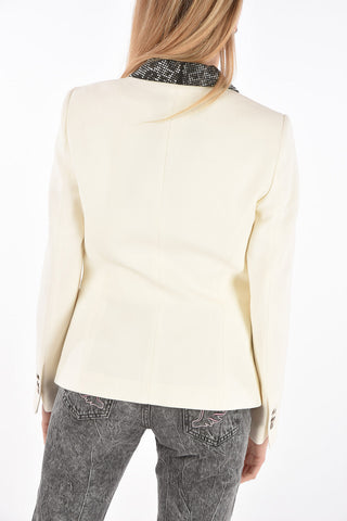 COUTURE Blazer CRYSTAL with Rhinestoned Lapel