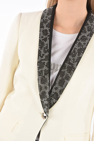 COUTURE Blazer CRYSTAL with Rhinestoned Lapel