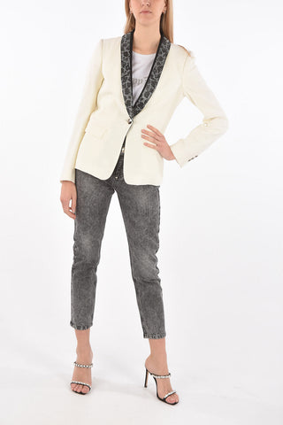 COUTURE Blazer CRYSTAL with Rhinestoned Lapel