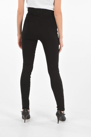 COUTURE Leather Leggings LEEGANT with High Waist