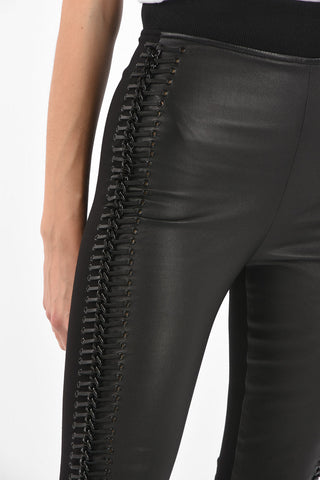 COUTURE Leather Leggings LEEGANT with High Waist