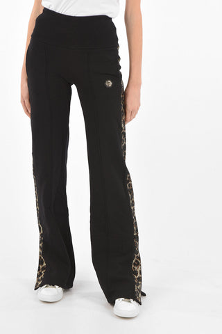 COUTURE Flared Joggers PP1978 with Rhinestoned Side Bands