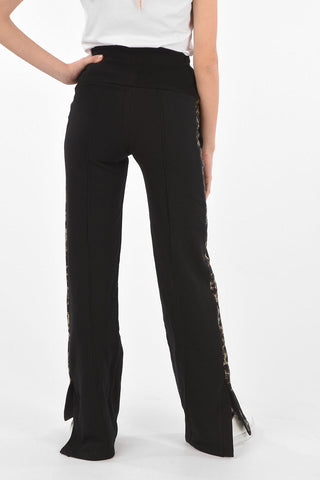 COUTURE Flared Joggers PP1978 with Rhinestoned Side Bands