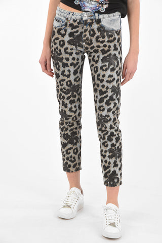 Printed MACULATE Boyfriend Denims