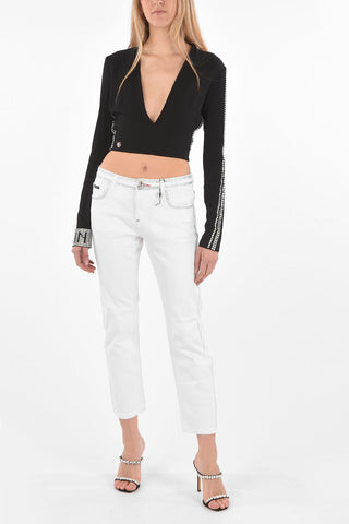 jewelry embellishment Boyfriend jeans