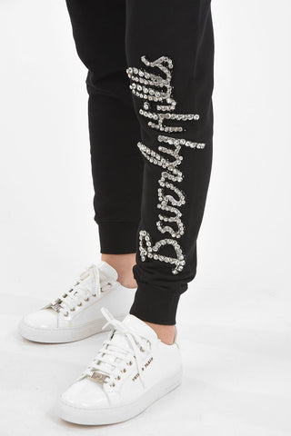 COUTURE Joggers PP1978 con Logo in Strass