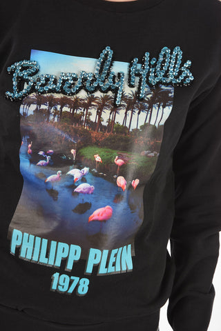 COUTURE Sweatshirt LS PP1978 with BEVERLY HILLS print