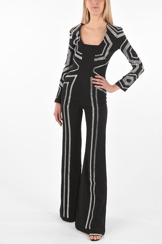 Jumpsuit GEOMETRIC with Strass