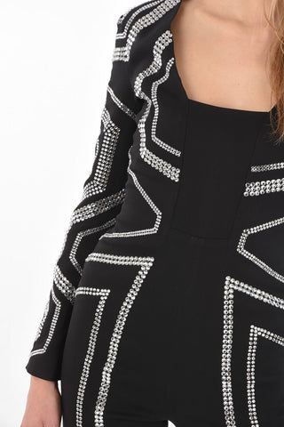 Jumpsuit GEOMETRIC with Strass
