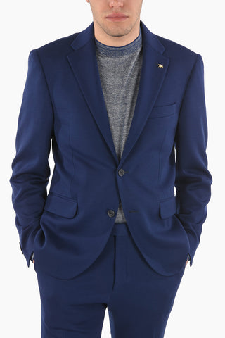 CC COLLECTION virgin wool RIGHT side vents 2-button suit