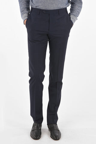 CC COLLECTION district check virgin wool RIGHT side vents 2-button suit