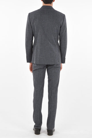 CC COLLECTION district check side vents 2-button RIGHT suit