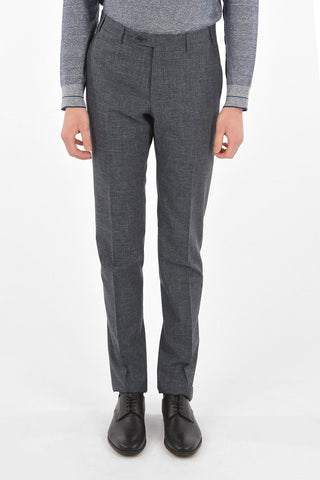 CC COLLECTION district check side vents 2-button RIGHT suit